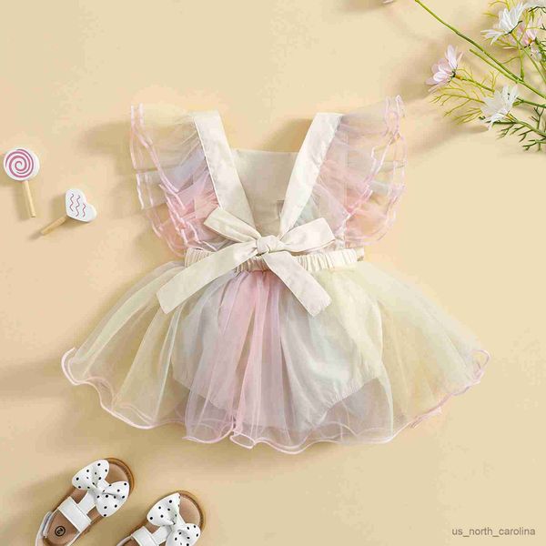girl's dresses infant girls romper skirt square collar sleeveless bow decor princess dress white/ multi-color r230816, Red;yellow
girl's dresses infant girls romper skirt square collar sleeveless bow decor princess dress white/ multi-color r230816, Red;yellow