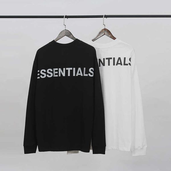 ess hoodie street fashion fog essentials 3m reflective letter casual sweater long sleeve t-shirt, Black
ess hoodie street fashion fog essentials 3m reflective letter casual sweater long sleeve t-shirt, Black