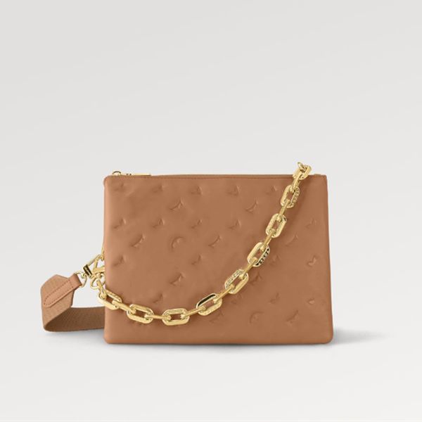 explosion women's handbag bags baguette coussin pm m21261 fashion lambskin chunky gold color chain bright vibrant joy women under camel
explosion women's handbag bags baguette coussin pm m21261 fashion lambskin chunky gold color chain bright vibrant joy women under camel