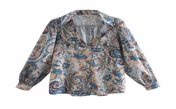 2020 new women shirt paisley print vneck lapel collar blouse vintage casual fashion female shirts femme mujer blouse8153019, White
2020 new women shirt paisley print vneck lapel collar blouse vintage casual fashion female shirts femme mujer blouse8153019, White