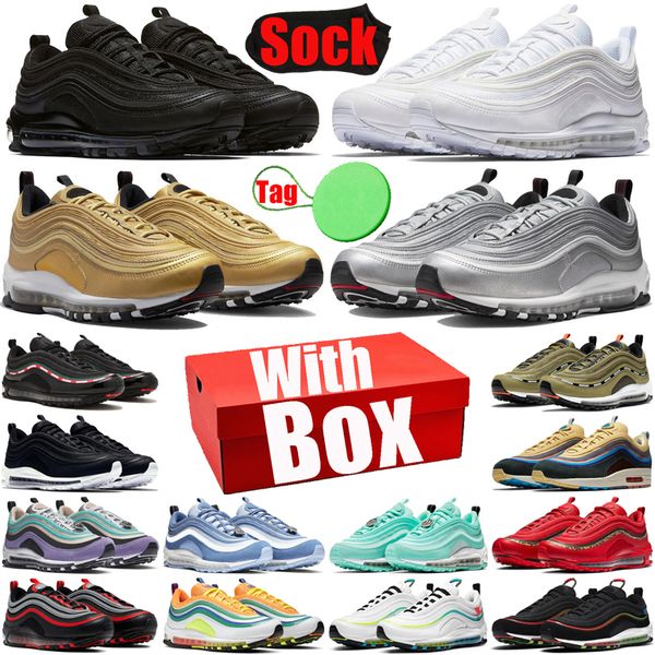 with box sean wotherspoon 97 97s running shoes for mens womens triple black white shoe mschf x inri jesus gold silver bullet men trainers sn
with box sean wotherspoon 97 97s running shoes for mens womens triple black white shoe mschf x inri jesus gold silver bullet men trainers sn