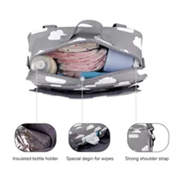 new style waterproof diaper bag large capacity mommy travel bag multifunctional maternity mother baby stroller bags organizer a4, Black
new style waterproof diaper bag large capacity mommy travel bag multifunctional maternity mother baby stroller bags organizer a4, Black