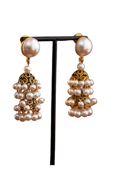 designs fashion jewelry vintage medieval minority design light luxury pearl earrings for women retro long tassel earrings, Silver
designs fashion jewelry vintage medieval minority design light luxury pearl earrings for women retro long tassel earrings, Silver