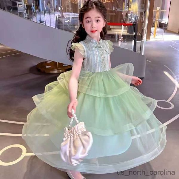 girl's dresses girls' dress summer 2023 new children's chinese style skirt mesh fluffy skirt baby birthday princess dress r23, Red;yellow
girl's dresses girls' dress summer 2023 new children's chinese style skirt mesh fluffy skirt baby birthday princess dress r23, Red;yellow