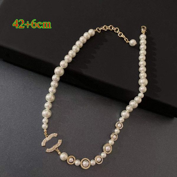 18k gold plated brass copper pendant necklace fashion women designer brand c-letter round necklaces choker chain crystal imitation pearl wed, Silver
18k gold plated brass copper pendant necklace fashion women designer brand c-letter round necklaces choker chain crystal imitation pearl wed, Silver