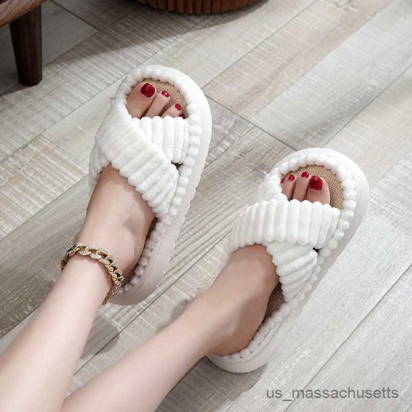 slipper 2023 autumn winter new women home slippers open-toe cross band soled indoor soled non-slip bathroom slippers r230816, Black;grey
slipper 2023 autumn winter new women home slippers open-toe cross band soled indoor soled non-slip bathroom slippers r230816, Black;grey