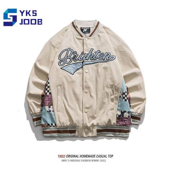 mens jackets men retro baseball jacket streetwear corduroy letter embroidery hip hop bomber jackets harajuku loose punk varsity coats 230815, Black;brown
mens jackets men retro baseball jacket streetwear corduroy letter embroidery hip hop bomber jackets harajuku loose punk varsity coats 230815, Black;brown