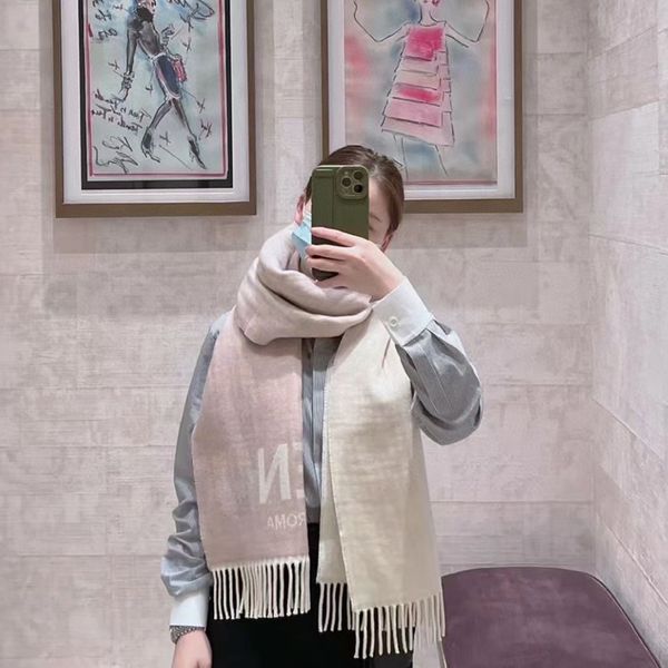 fashion designer scarves soft and delicate double-sided macaron color scheme 78% cashmere 22% wool large shawl size: 35 x190cm scarf, Blue;gray
fashion designer scarves soft and delicate double-sided macaron color scheme 78% cashmere 22% wool large shawl size: 35 x190cm scarf, Blue;gray