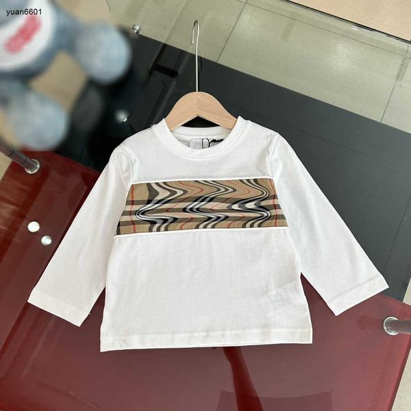 luxury designer baby clothes chest plaid stitching design boys sweater size 100-160 cm long sleeved kids sweatshirts july20, Black
luxury designer baby clothes chest plaid stitching design boys sweater size 100-160 cm long sleeved kids sweatshirts july20, Black