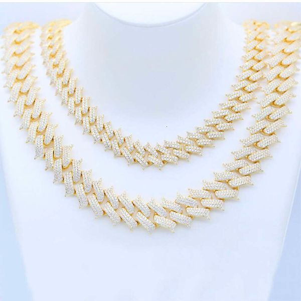 wholesale iced out link chain jewelry necklace cuban chain china packing necklaces quality sterling sier hiphop 2~3 days, Silver
wholesale iced out link chain jewelry necklace cuban chain china packing necklaces quality sterling sier hiphop 2~3 days, Silver