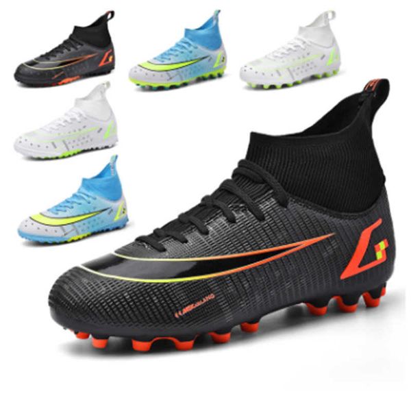 mens womens football shoes tf ag lightweight soccer boots youth professional training shoes size 35-46 for children
mens womens football shoes tf ag lightweight soccer boots youth professional training shoes size 35-46 for children