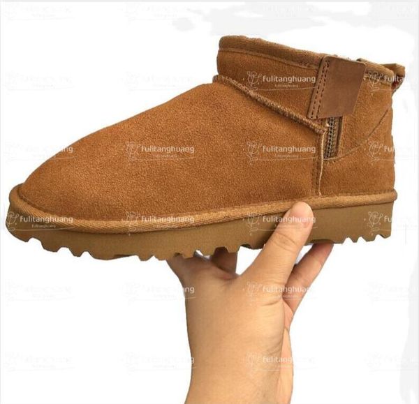 2024 new designer men women zipper ultra mini snow boots shearling bootie casual soft comfortable keep warm boots shoes with box card dustba, Black
2024 new designer men women zipper ultra mini snow boots shearling bootie casual soft comfortable keep warm boots shoes with box card dustba, Black