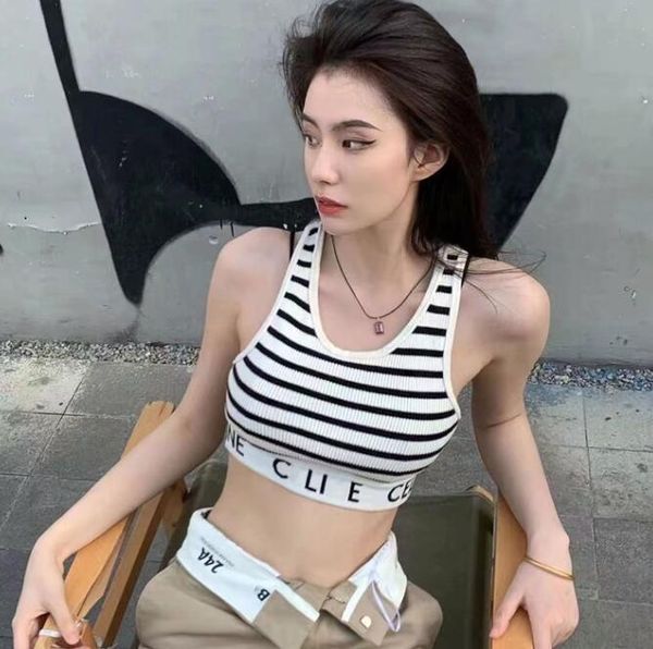 2023 new designer clothing women's knitted yoga vest t-shirt summer dress women's sleeveless shirt light casual women's knitt, White;black
2023 new designer clothing women's knitted yoga vest t-shirt summer dress women's sleeveless shirt light casual women's knitt, White;black