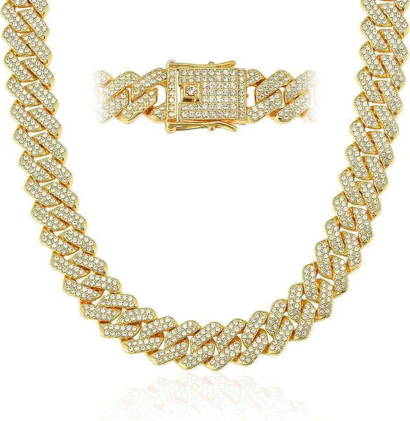 mens cuban link chain miami cuban necklace 18k gold silver chain diamond cut chains for men women 14mm iced out hip hop jewelry
mens cuban link chain miami cuban necklace 18k gold silver chain diamond cut chains for men women 14mm iced out hip hop jewelry