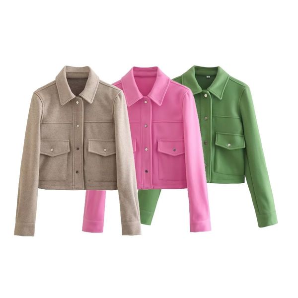 womens jackets norpojin women fashion jacket chic lady long sleeves crop high street tweed coat fall winter warm female 230815, Black;brown
womens jackets norpojin women fashion jacket chic lady long sleeves crop high street tweed coat fall winter warm female 230815, Black;brown