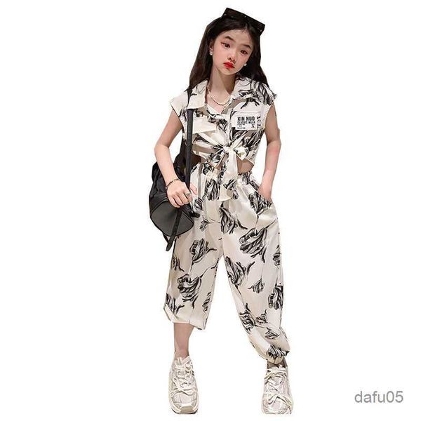 clothing sets fashion short sleeve blouse kids summer chiffon set for girls rose printed shirt pants pieces young children clothing r230816, White
clothing sets fashion short sleeve blouse kids summer chiffon set for girls rose printed shirt pants pieces young children clothing r230816, White