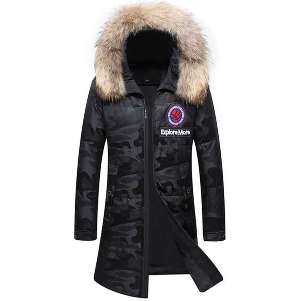 winter goose down jacket mens long parkas raccoon fur collar outdoor coat hooded outerwear luxury big sizes 3v2o3, Black
winter goose down jacket mens long parkas raccoon fur collar outdoor coat hooded outerwear luxury big sizes 3v2o3, Black