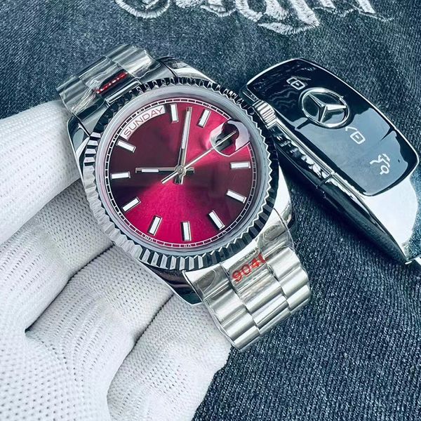 mens watch automatic mechanical watch 41mm36mm stainless steel sapphire glass watch designer waterproof watch high grade foldingseamaster wa, Slivery;brown
mens watch automatic mechanical watch 41mm36mm stainless steel sapphire glass watch designer waterproof watch high grade foldingseamaster wa, Slivery;brown