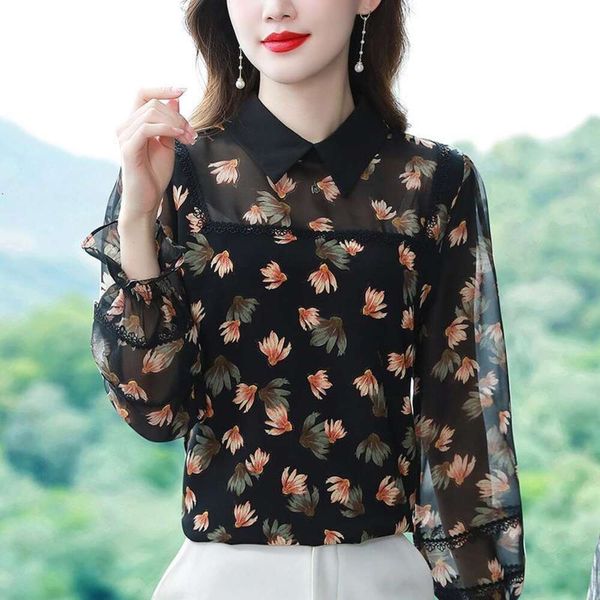 womens wear slimming fashioning all blouses match age reduction western style loose print shirt t, White
womens wear slimming fashioning all blouses match age reduction western style loose print shirt t, White