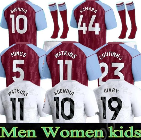 23 24 soccer jerseys kids kit home 2023 2024 aston villas football shirt training away fans player version camisetas mings sanson buendia wa, Black
23 24 soccer jerseys kids kit home 2023 2024 aston villas football shirt training away fans player version camisetas mings sanson buendia wa, Black