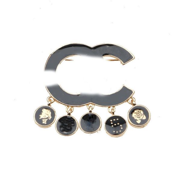 brand designer black letter pins brooches luxury women 18k gold silver plated pendant cape buckle brooch suit pin wedding party jewerlry, Gray
brand designer black letter pins brooches luxury women 18k gold silver plated pendant cape buckle brooch suit pin wedding party jewerlry, Gray