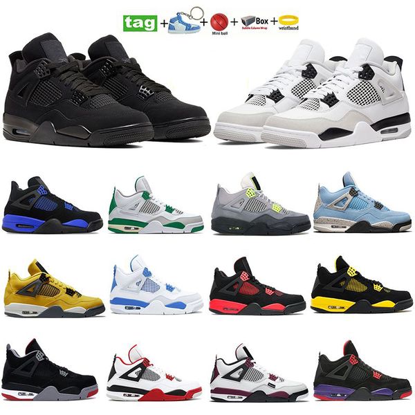 4 basketball shoes designer 4s mens women sneakers with box military black cat game royal university blue red thunder white oreo tour yellow
4 basketball shoes designer 4s mens women sneakers with box military black cat game royal university blue red thunder white oreo tour yellow
