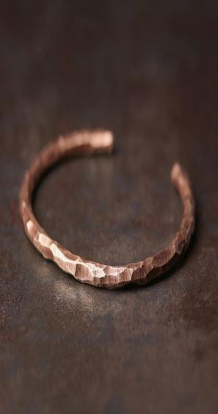 solid copper hand hammered metal bracelet rustic forged do old punk cuff bangle viking handmade jewelry gift for her him y24839665, Black
solid copper hand hammered metal bracelet rustic forged do old punk cuff bangle viking handmade jewelry gift for her him y24839665, Black