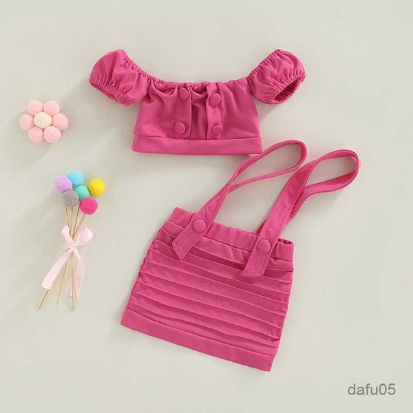 clothing sets infant baby girls 2pcs fashion skirt plain short sleeve shoulder camisole short suspender skirt r230816, White
clothing sets infant baby girls 2pcs fashion skirt plain short sleeve shoulder camisole short suspender skirt r230816, White