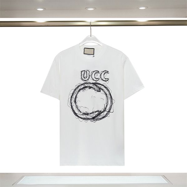 men's t-shirt ucc printing design pure cotton sweat-absorbing letter logo printing short sleeve shirt casual street fashion youth pullo, White;black
men's t-shirt ucc printing design pure cotton sweat-absorbing letter logo printing short sleeve shirt casual street fashion youth pullo, White;black