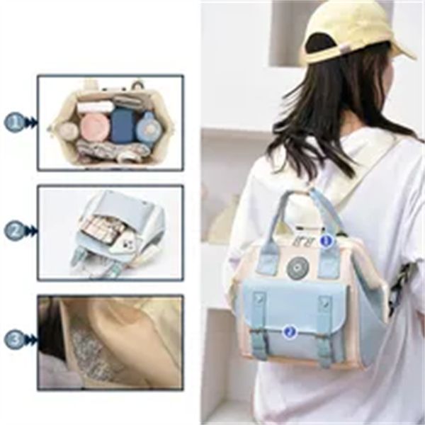 fashion mommy bag large capacity portable mother and baby backpack multifunctional outdoor single shoulder messenger mommy bag a1, Black
fashion mommy bag large capacity portable mother and baby backpack multifunctional outdoor single shoulder messenger mommy bag a1, Black