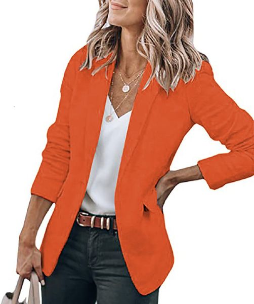 womens suits blazers autumn temperament coat womens long sleeve solid color suit collar single breasted suit 230815, White;black
womens suits blazers autumn temperament coat womens long sleeve solid color suit collar single breasted suit 230815, White;black