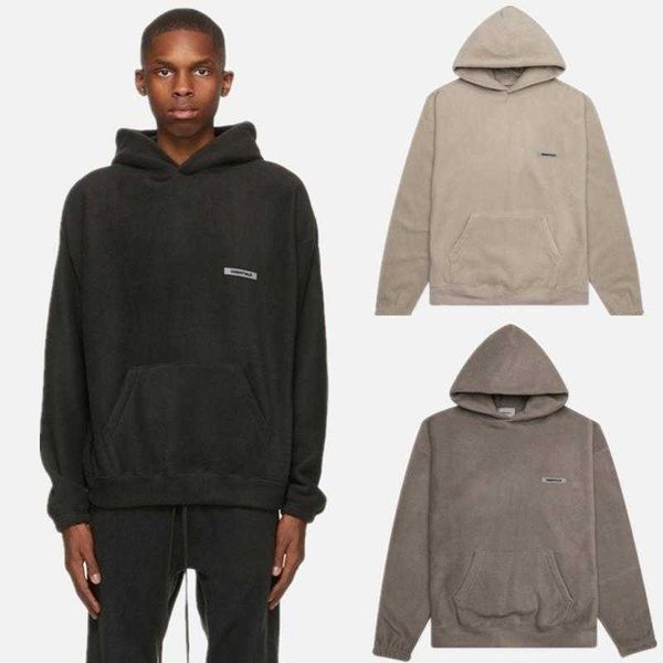 ess hoodie 20 kinds of fleece hooded fog double thread essentials rubber label pullover sweater chaopai high street men's and women, Black
ess hoodie 20 kinds of fleece hooded fog double thread essentials rubber label pullover sweater chaopai high street men's and women, Black