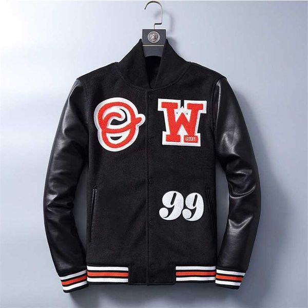 letter mens jackets arrow regulation jacket custom baseball varsity jacket leather sleeve letterman jacket customizat235k, Black;brown
letter mens jackets arrow regulation jacket custom baseball varsity jacket leather sleeve letterman jacket customizat235k, Black;brown