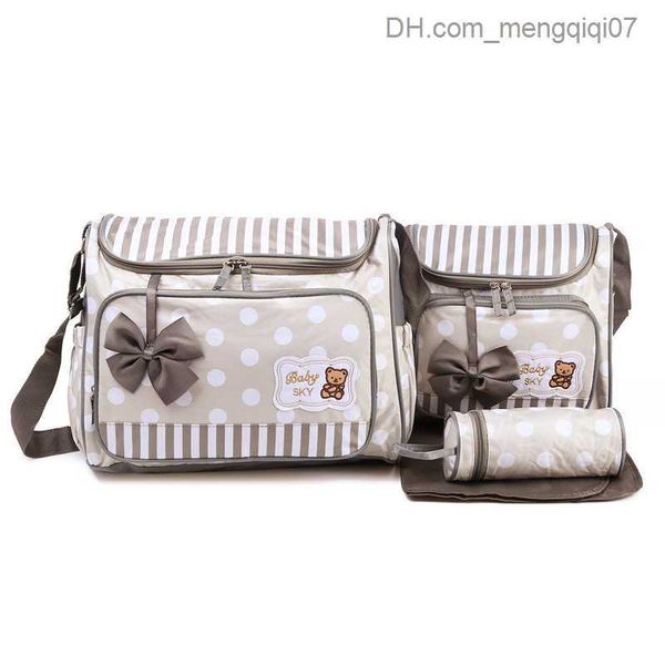diaper bags mom's bag four piece set fashion printing dots multifunctional large capacity bow mom's bag one shoulder oblique strad
diaper bags mom's bag four piece set fashion printing dots multifunctional large capacity bow mom's bag one shoulder oblique strad