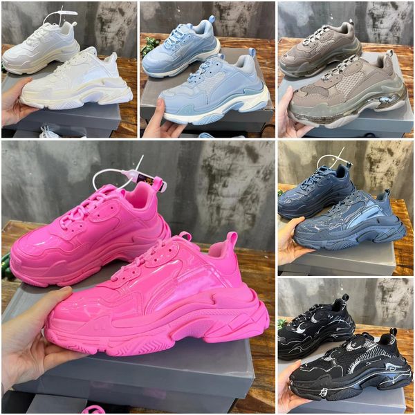 paris triple s sneakers luxury designer men women casual shoes sneakers fashion air cushion thick sole dad retro outdoor sneakers high-quali, Black
paris triple s sneakers luxury designer men women casual shoes sneakers fashion air cushion thick sole dad retro outdoor sneakers high-quali, Black