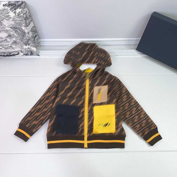 new designer baby clothes kids hooded jacket multi pocket decoration jacket size 100160 cm full print of letters child long sleeved coat jul, Blue;gray
new designer baby clothes kids hooded jacket multi pocket decoration jacket size 100160 cm full print of letters child long sleeved coat jul, Blue;gray