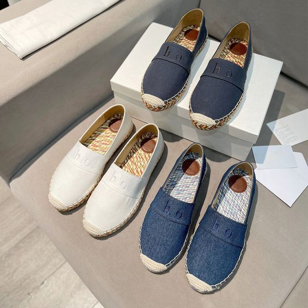 embroidered lettering linen slip on espadrilles shoes jute sole spring flats loafers hand made luxury designers shoe women's casual lux, Black
embroidered lettering linen slip on espadrilles shoes jute sole spring flats loafers hand made luxury designers shoe women's casual lux, Black