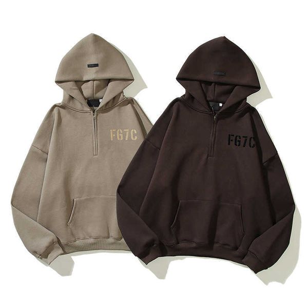 ess hoodie autumn and winter high street fashion fg7c letter half zip fleece hoodie couple pullover hoodie, Black
ess hoodie autumn and winter high street fashion fg7c letter half zip fleece hoodie couple pullover hoodie, Black