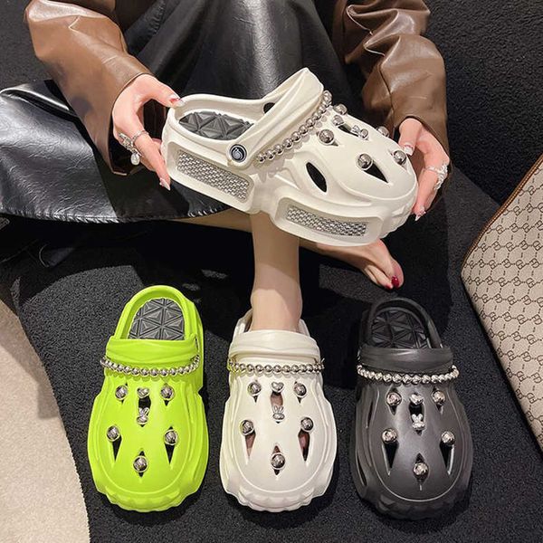womens sandals thick soft home slippers non-slip outdoors cool chain fashion cozy slides easy washing breathable cut-out 230807, Black
womens sandals thick soft home slippers non-slip outdoors cool chain fashion cozy slides easy washing breathable cut-out 230807, Black
