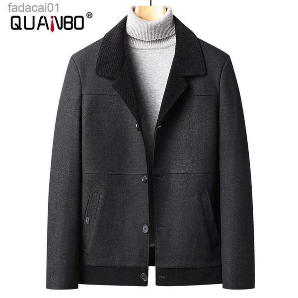 men's down parkas 2021 new autumn and winter classic casual wool blend jacket men's business casual thick warm short jacket z23081, Black
men's down parkas 2021 new autumn and winter classic casual wool blend jacket men's business casual thick warm short jacket z23081, Black
