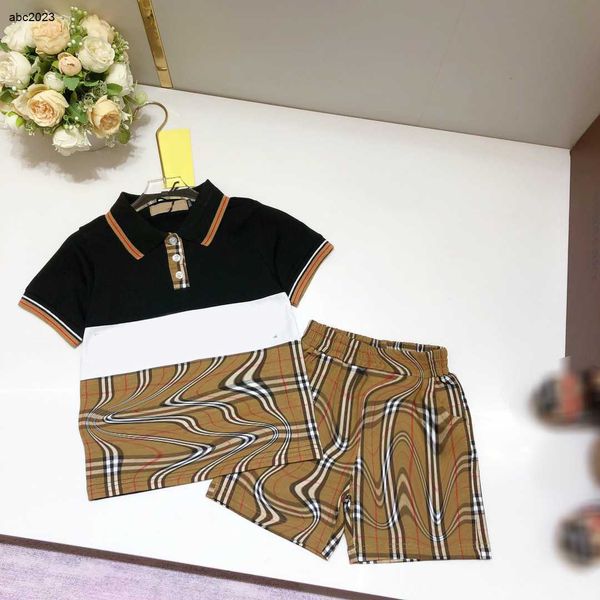 new designer baby clothes kids tracksuits child suits size 90-150 cm 2pcs triple panel design with polo collar and plaid shorts july10, White
new designer baby clothes kids tracksuits child suits size 90-150 cm 2pcs triple panel design with polo collar and plaid shorts july10, White