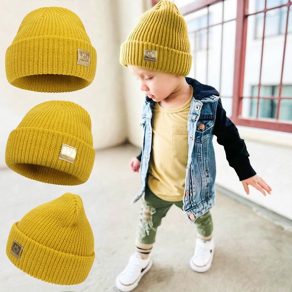 m612 new autumn winter infant baby kids knitted hat smile children skull beanies caps warm woolen hats, Yellow
m612 new autumn winter infant baby kids knitted hat smile children skull beanies caps warm woolen hats, Yellow