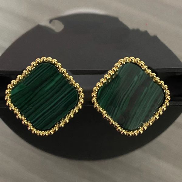 designer van clover stud earring luxury four-leaf classics charm earrings women jewelry womam flower earing 18k gold plated 3434, Golden;silver
designer van clover stud earring luxury four-leaf classics charm earrings women jewelry womam flower earing 18k gold plated 3434, Golden;silver