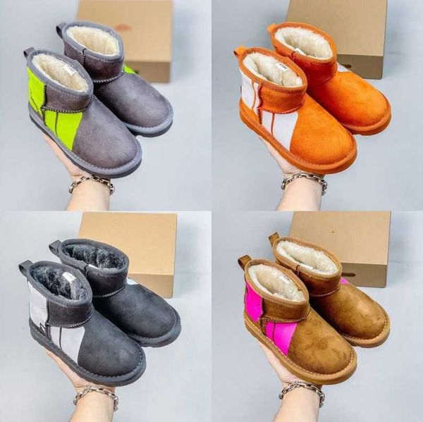 brand suede fur mini boots kid infant baby australia designer snow boot winter booties plush wool faux shearling lined fluff winter loafer s, Black
brand suede fur mini boots kid infant baby australia designer snow boot winter booties plush wool faux shearling lined fluff winter loafer s, Black