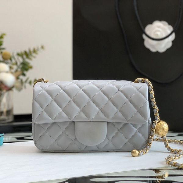 10a designers bag classic flap original quality genuine leather bead chain bag 20cm woman shoulder bag luxury designer bags with box
10a designers bag classic flap original quality genuine leather bead chain bag 20cm woman shoulder bag luxury designer bags with box