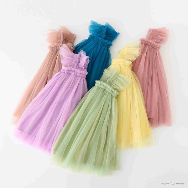 girl's dresses summer dress for baby girl sleeveless square collar yellow purple pink blue green mesh princess dress child clothing r23, Red;yellow
girl's dresses summer dress for baby girl sleeveless square collar yellow purple pink blue green mesh princess dress child clothing r23, Red;yellow