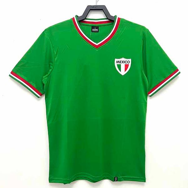 retro 1970 mexico vintage blanco soccer jersey 86 95 98 2006 2010 hernandez h.sanchez luis garcia campos ancient maillot marquez football sh, Black;yellow
retro 1970 mexico vintage blanco soccer jersey 86 95 98 2006 2010 hernandez h.sanchez luis garcia campos ancient maillot marquez football sh, Black;yellow