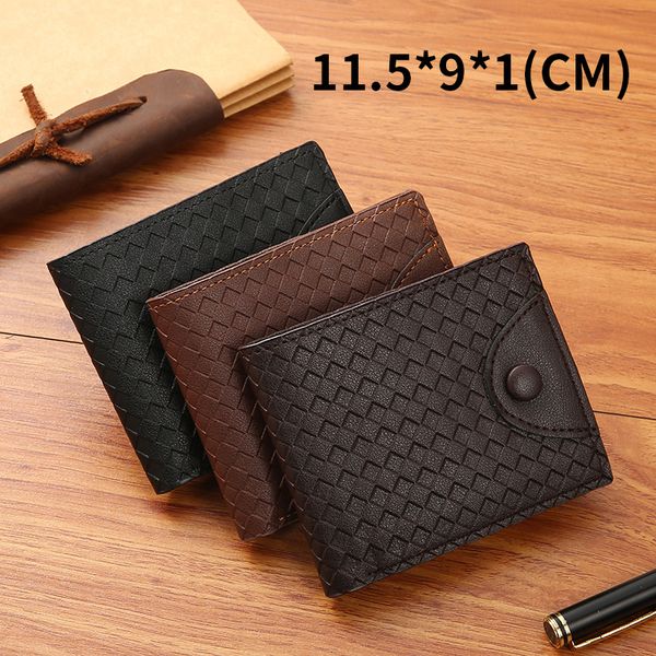 dhl200pcs wallets men pu retro weave multifunctional two foldable short business hasp credit card holder mix color, Red;black
dhl200pcs wallets men pu retro weave multifunctional two foldable short business hasp credit card holder mix color, Red;black