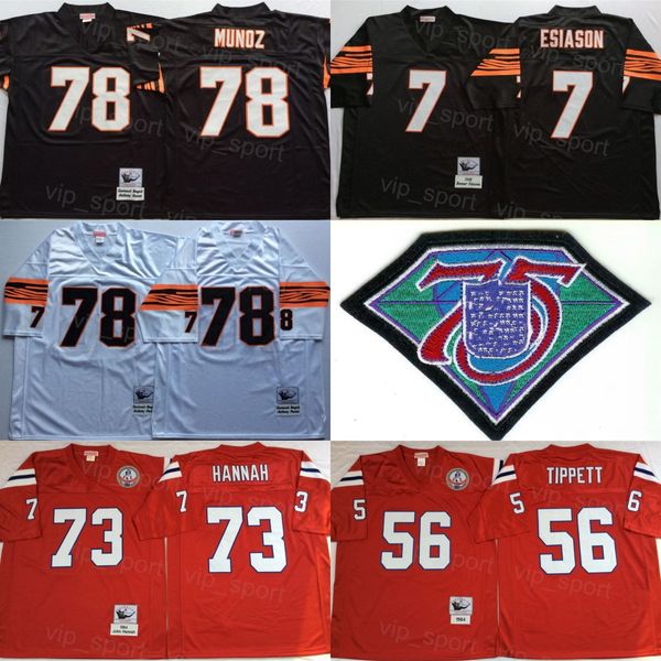 1989 1988 retro foobtall 78 anthony munoz jerseys 7 boomer esiason 1984 vintage 73 john hannah 56 andre tippett red black white 75th anniver, Black;red
1989 1988 retro foobtall 78 anthony munoz jerseys 7 boomer esiason 1984 vintage 73 john hannah 56 andre tippett red black white 75th anniver, Black;red