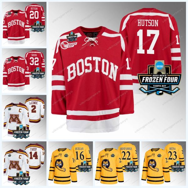 2023 ncaa frozen four jersey 17 quinn hutson 32 wilmer skoog 37 matt brown 2 lacombe 14 brock faber 24 jaxon nelson 16 jacob quillan 23 zach, Black;red
2023 ncaa frozen four jersey 17 quinn hutson 32 wilmer skoog 37 matt brown 2 lacombe 14 brock faber 24 jaxon nelson 16 jacob quillan 23 zach, Black;red